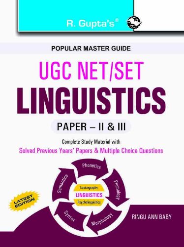 UGC-NET/SET LINGUISTICS PAPER - II & III