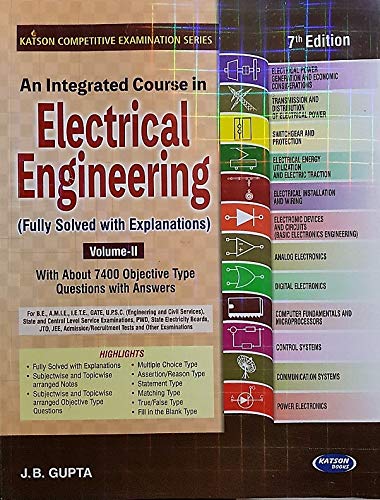AN INTEGRATED COURSE IN ELECTRICAL ENGINEERING VOLUME II