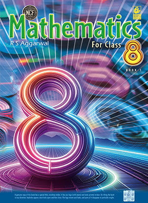 RS Aggarwal Mathematics Textbook for Class 8 (2025-26)