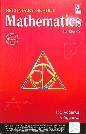 Secondary School Mathematics for Class 9 - CBSE - by R.S. Aggarwal (2025-26 Examination)