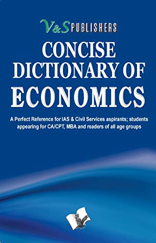 Concise Dictionary Of Economics