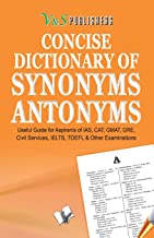 Concise Dictionary Of Synonyms Antonyms