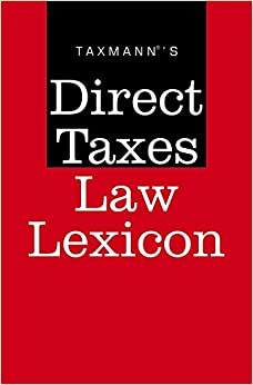 Direct Taxes Law Lexicon