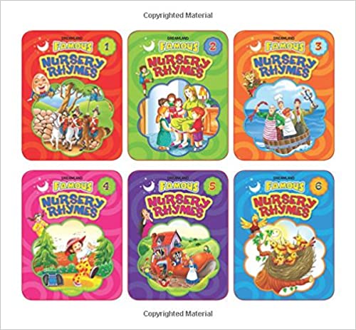 DREAMLAND FAMOUS NURSERY RHY. - 1 TO 6 (PACK)