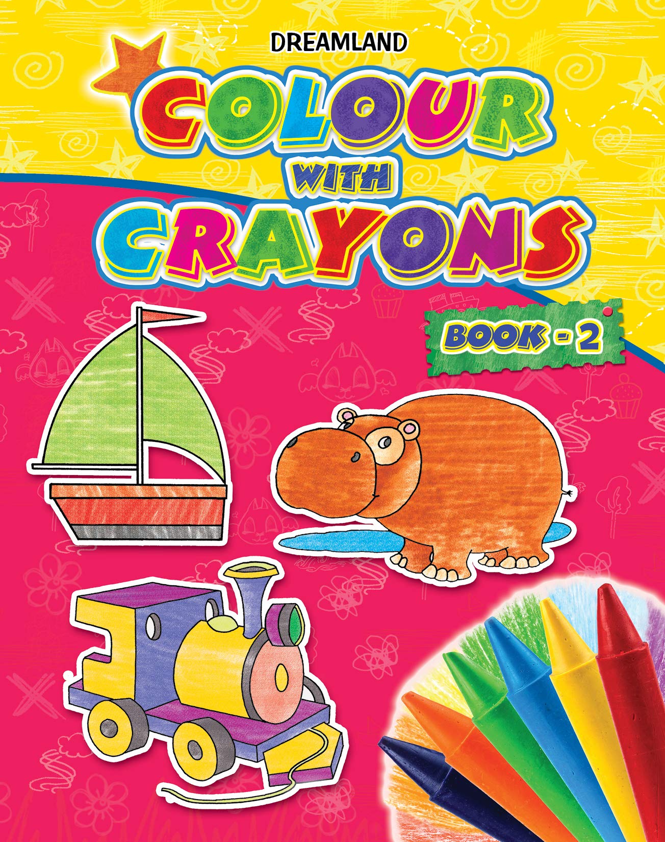 Colour with Crayons Book- 2