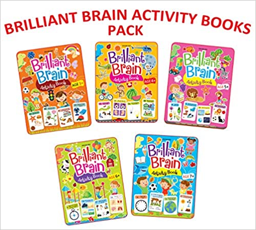 Dreamland Brilliant Brain Activity Books - 5 Titles)