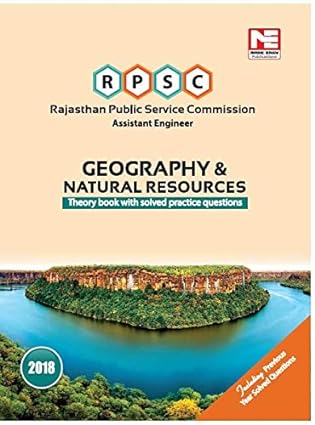 RPSC-AE Geography & Natural Resources - Theory Book with solved Practice Questions