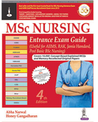 MSC NURSING ENTRANCE EXAM GUIDE (USEFUL FOR AIIMS, RAK, JAMIA HAMDARD, POST BASIC BSC NURSING)