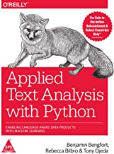 Applied Text Analysis with Python: Enabling Language-Aware Data Products with Machine Learning
