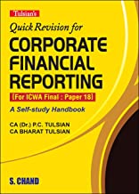 QUICK REVISION FOR CORPORATE FINANCIAL REPORTING (FOR ICWA FINAL: PAPER 18)        