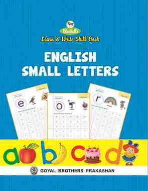 BLUEBELLS LEARN AND WRITE ENGLISH SMALL LETTERS FOR LEVEL A (NURSERY)