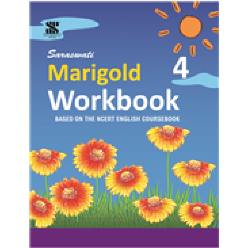 Saraswati Marigold NCERT Workbook  - 4