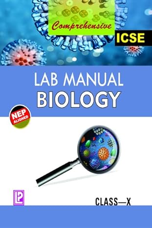 COMPREHENSIVE LAB MANUAL BIOLOGY X (ICSE BOARD)