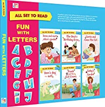 All set to Read- Fun with Letters- A to G- READERS- 6 books in a Box