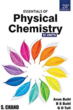 ESSENTIALS OF PHYSICAL CHEMISTRY 28TH EDITION (MULTICOLOUR EDITION)                          
