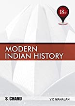 MODERN INDIAN HISTORY (FROM 1707 TO THE PRESENT DAY), 18TH EDITION                     