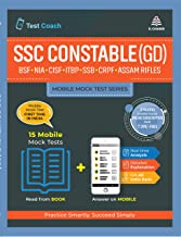 SSC CONSTABLE (GD) MOBILE MOCK TEST SERIES,15 MOBILE MOCK TESTS (ENGLISH)      