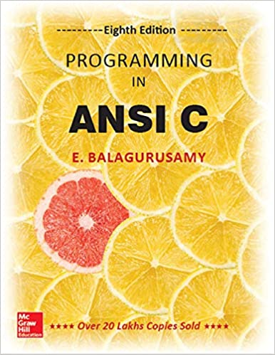 Programming in ANSI C, 8/e