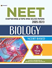 NEET CHAPTER-WISE & TOPIC-WISE SOLVED PAPERS: 2005-2020 BIOLOGY NCRET BASED (REVISED 2021)