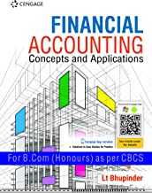 FINANCIAL ACCOUNTING: CONCEPT AND APPLICATIONS FOR B.COM (H)
