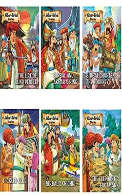 AKBAR- BIRBAL STORIES (SET OF 6 BOOKS)
