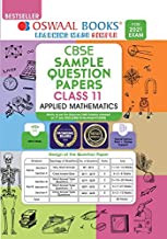Oswaal CBSE Sample Question Paper Class 11 Applied Mathematics Book (Reduced Syllabus for 2021 Exam)