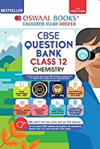 Oswaal Cbse Question Bank Class 12 Chemistry Book Chapter-Wise & Topic