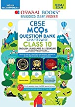Oswaal CBSE MCQs Question Bank Chapterwise For Term-I, Class 10, English Language & Literature (With the largest MCQ Questions Pool for 2021-22 Exam)