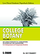 COLLEGE BOTANY VOLUME–II (FOR DEGREE, HONS. & POSTGRADUATE STUDENTS) LPSPE              