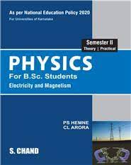 PHYSICS FOR B.SC. STUDENTS (SEMESTER II) NEP-2020 KARNATAKA