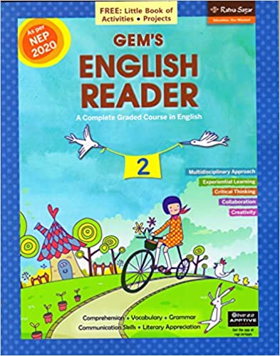 Ratna Sagar Gem's English Reader Textbook for Class 2