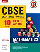 MTG CBSE 10 Years Chapterwise Topicwise Solved Papers Class 10 Mathematics Standard - CBSE Champion For Exam 2023