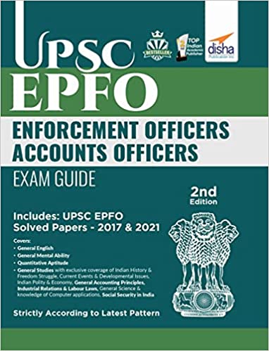Buy UPSC EPFO (Enforcement Officers/ Accounts Officers) Exam Guide 2nd