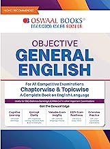 Oswaal Objective General English For All Competitive Examinations Chapter-wise & Topic-wise A Complete Book on English Language