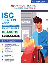 Oswaal ISC Question Bank Class 12 Economics Book (For 2023-24 Exam)