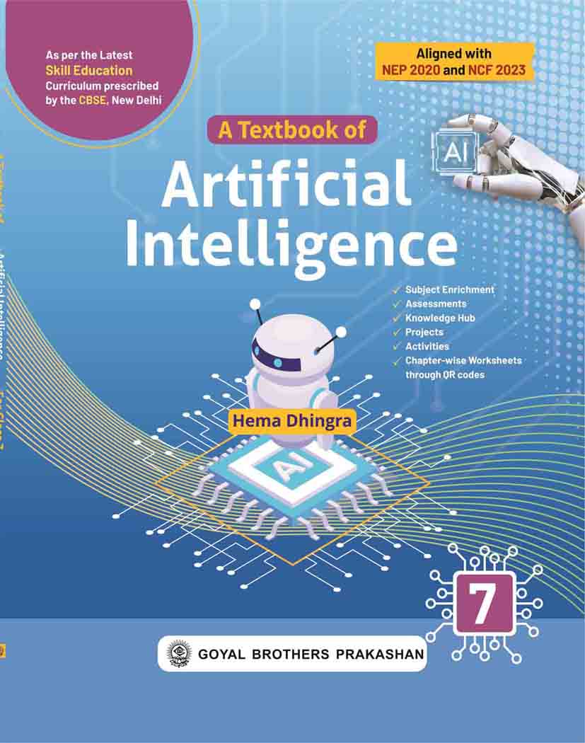 A Textbook of Artificial Intelligence for Class 7
