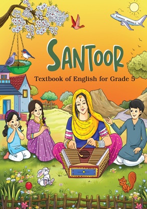 Santoor - Textbook of English for grade 5