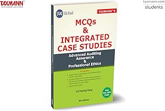 ADVANCED AUDITING ASSURANCE & PROFESSIONAL ETHICS (AUDIT) | MCQS & INTEGRATED CASE STUDIES
