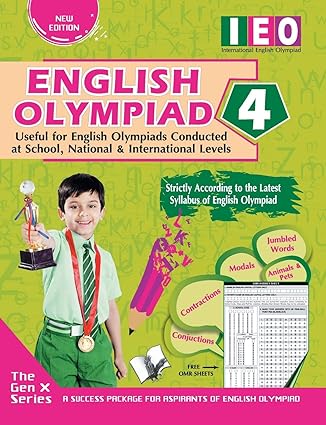 INTERNATIONAL ENGLISH OLYMPIAD - CLASS 4(WITH OMR SHEETS)