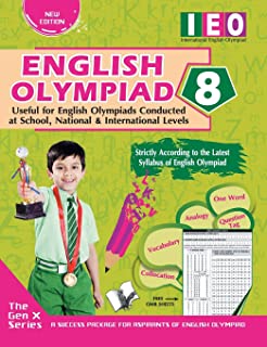 INTERNATIONAL ENGLISH OLYMPIAD - CLASS 8(WITH OMR SHEETS)