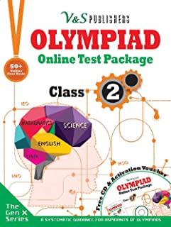 Olympiad Online Test Package Class 2 (Free CD With Activation Voucher)