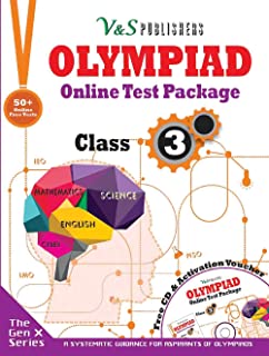Olympiad Online Test Package Class 3 (Free CD With Activation Voucher)