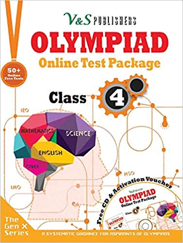 Olympiad Online Test Package Class 4 (Free CD With Activation Voucher)