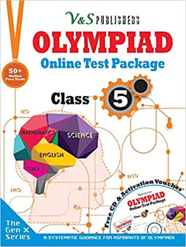 Olympiad Online Test Package Class 5 (Free CD With Activation Voucher)
