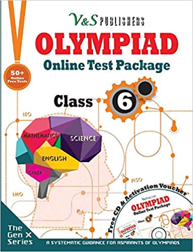 Olympiad Online Test Package Class 6 (Free CD With Activation Voucher)
