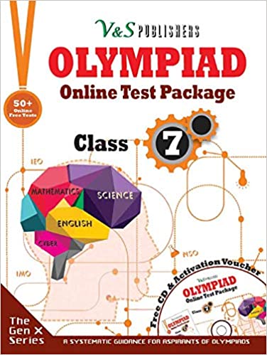 Olympiad Online Test Package Class 7 (Free CD With Activation Voucher)
