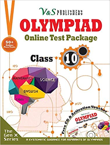 Olympiad Online Test Package Class 10 (Free CD With Activation Voucher)