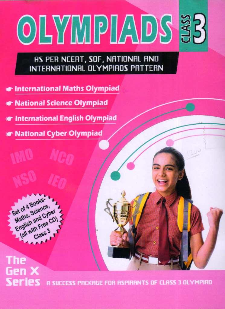 Olympiad Value Pack Class 3 (4 Book Set, With CD)