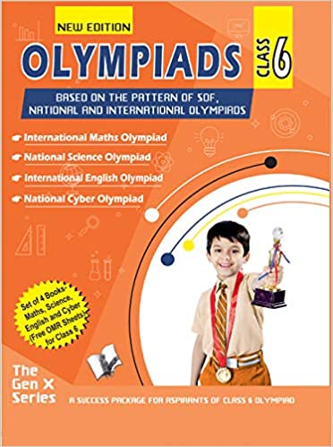 Olympiad Value Pack Class 6 (4 Book Set)