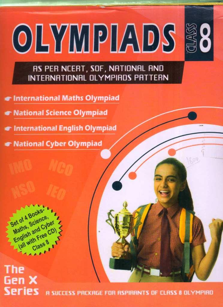 Olympiad Value Pack Class 8 (4 Book Set, With CD)